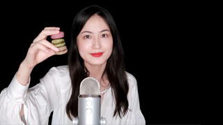 ASMR Macaron dan Teh Hitam~