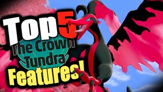 Crown Tundra Top 5 Features In the Sword and Shield Pokemon DLC!