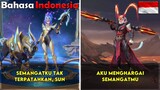 Percakapan Khusus Skin Irithel Zodiac mobile legend bahasa Indonesia || Dialog Zodiac Irithel