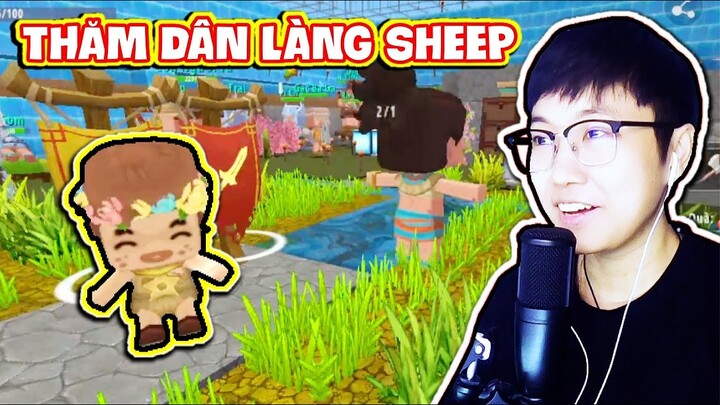 THĂM DÂN LÀNG "SHEEP SÚP BỜ" - DỌN VỀ NHÀ CŨ - Mini World Sinh Tồn | Tập 59 | Sheep