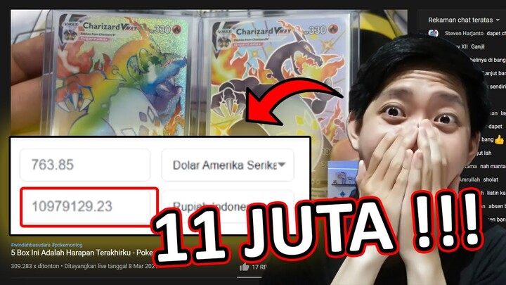 CARA CEK HARGA KARTU POKEMON @Windah Basudara TERNYATA TOTALNYA 11 JUTA LEBIH!!!