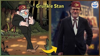 Gravity Falls Characters In Real Life