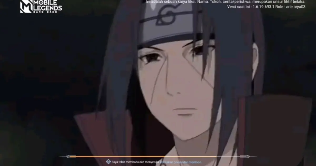 Loading screen itachi mlbb - Bilibili