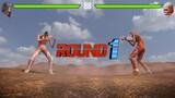 Eren Colossal Titan vs Armin Colossal Titan with Healthbars