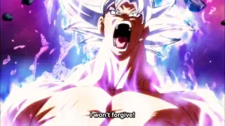 Goku gets mad because Jiren didn't attack him, The Final Battle Between Goku and Jiren