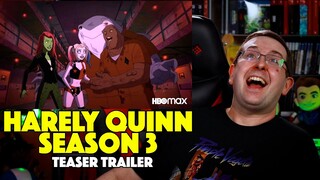 REACTION! Harley Quinn Season 3 Official Teaser - Kaley Cuoco DC Comics HBO Max Series 2022