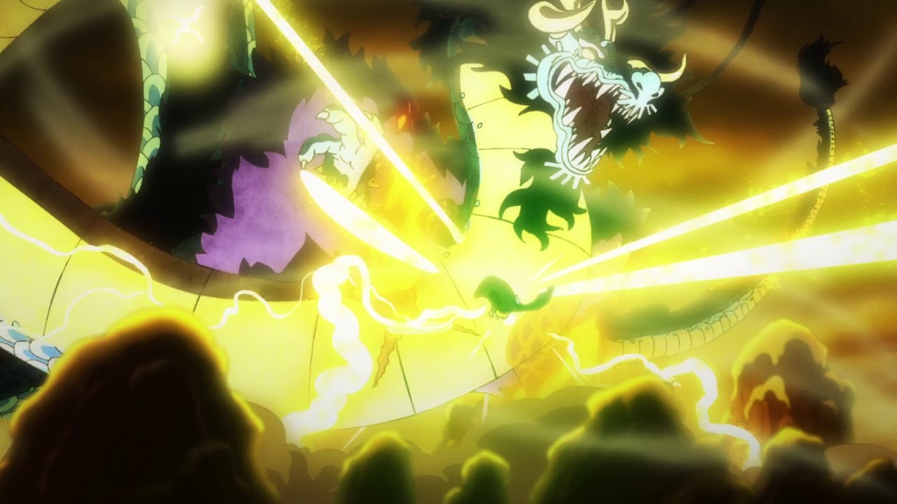 Kaido menghindari serangan Zoro - one piece episode 1017 edit - BiliBili