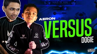 AERON VERSUS DOGIE (Aeron Mobile Legends Full Gameplay)