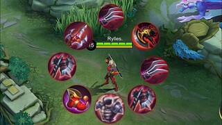 TRY THIS RED BUILD HAYABUSA IT'S BROKEN | MOBILE LEGENDS