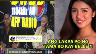 DJ NG ISANG AFP RADIO STATION INAMIN NA SI BELLE MARIANO ANG KANYANG CELEBRITY CRUSH GUSTONG MAKITA