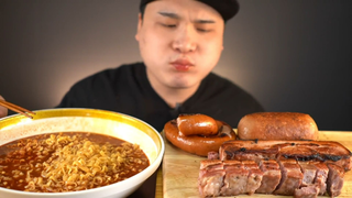 TAO nói rồi nha đừng xem buổi đêm,mập lại đổi tại tao #mukbang #mukbangASMR