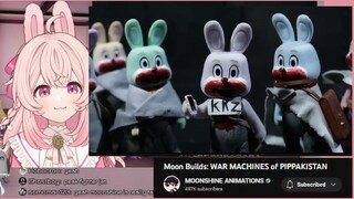 Pippa reacts to War Machines animation by MOONSHINE ANIMATIONS