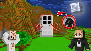 KITA MENEMUKAN PINTU RAHASIA MISTERIUS MARKAS MANUSIA SERIGALA DI MINECRAFT!!