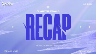 AIC 2021: 5th Anniversary Quarterfinal Recap - Garena AOV (Arena of Valor)