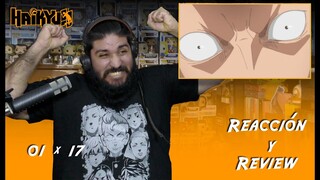 Haikyuu!! 1x17: "The Iron Wall"  - Reacción y Review