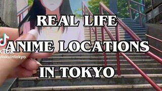 Real life anime places