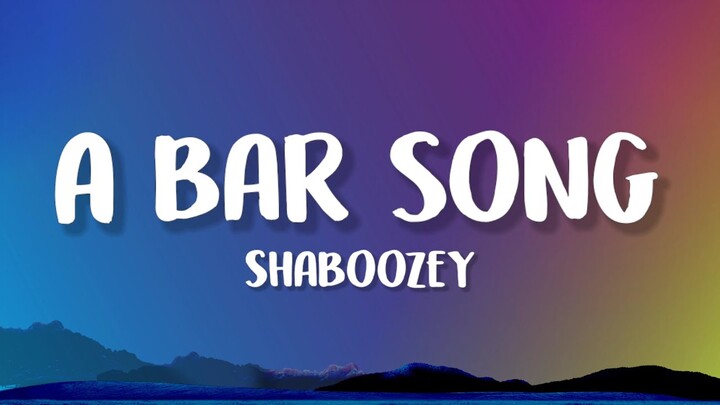 Shaboozey - A Bar Song (Tipsy) (Lyrics)