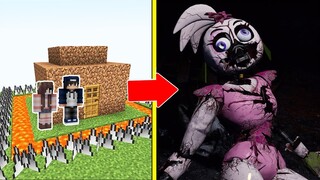 CHICA (FNAF Security Breach) Tấn Công Nhà Được Bảo vệ Bởi bqThanh và Ốc Trong Minecraft