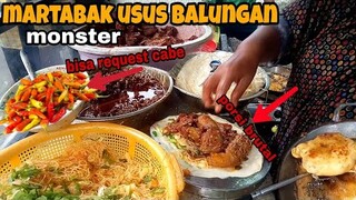 martabak usus balungan ibu sri paling viral di kota gresik