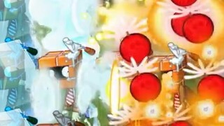 PvZ 2 - Ngẫu nhiên tất cả các cây 1 tăng sức mạnh so với Zombie gạch đông lạnh