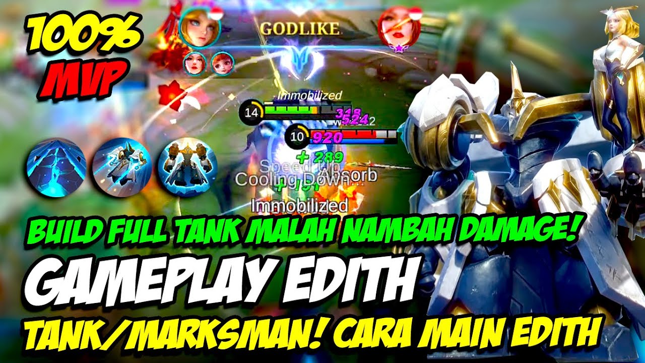 Edith Mobile Legends , Edith Gameplay Best Build And Skill Combo - Mobile  Legends Bang Bang - BiliBili