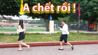 thực ra a CHẾT rồi ! Dọa ma Halloween sợ tè ra quần | Halloween Prank