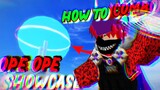 [HOW TO USE] OPE OPE / CONTROL FRUIT SHOWCASE + COMBO in Blox Fruits/Blox Piece | UPDATE 10