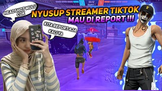 NABRAK STREAMER CEWE DI TIKTOK HEADSHOT TERUS SAMPE MAU DI REPORT!!
