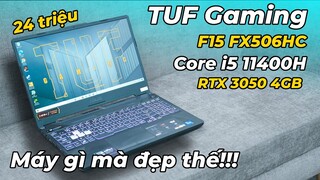Asus TUF Gaming F15 FX506HC (2021), Chơi game ít nhưng mua vì quá ĐẸP! Thử review Laptop xem sao!