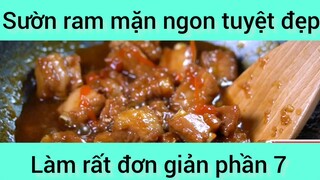 Sườn ram mặn ngon tuyệt đẹp làm rất đơn giản phần 7