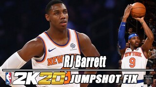 RJ Barrett Jumpshot Fix NBA2K20