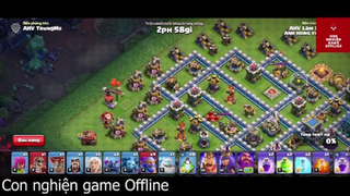 COMBO 4 SUPER BOWLER + 2 PEEKA CỰC BÁ ĐẠO META TH12 - TRUNGMS CLASH OF CLANS - Trận 1 #game