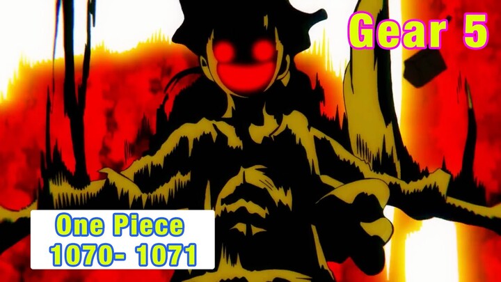 One Piece Tập 1070 - 1071 Gear 5 Luffy Vs Kaido || Tóm Tắt One Piece Tập1071 |  One Piece1070 + 1071