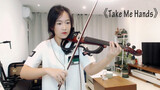 Electric violin playing- Take My Hands