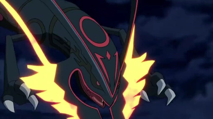 Flash Mega Rayquaza อันทรงพลัง 1v7 การต่อสู้ของสัตว์ร้ายที่ลุกเป็นไฟ