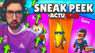 NOVEDADES 0.40 STUMBLE GUYS (BETA) | NUEVAS SKINS