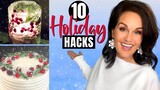 10 Life-Changing HOME HACKS  for the HOLIDAYS!