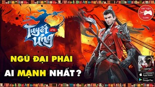 Tuyết Ưng VNG || Tiêu điểm NGŨ ĐẠI PHÁI - Môn phái nào MẠNH NHẤT? || Thư Viện Game