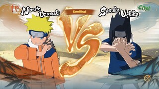 Naruto Uzumaki vs Sasuke Uchiha Final Konoha Genin Competition