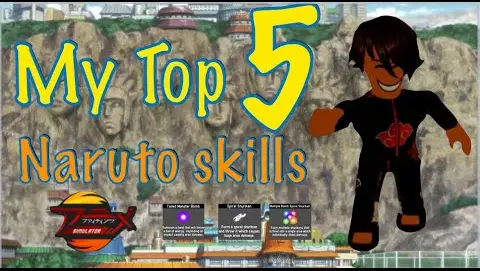 5 OP skills from NARUTO Series in Anime Fighting Simulator Roblox