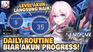 TUTORIAL MENAIKKAN TRAILBLAZE LEVEL!! | Honkai: Star Rail