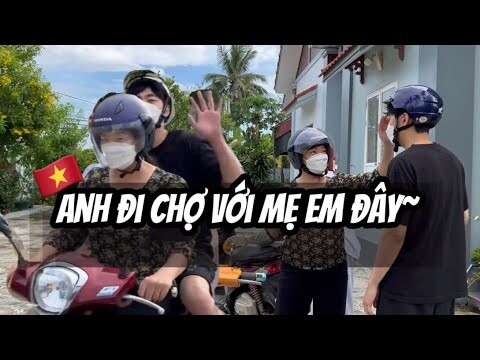 THỬ THÁCH ở Việt Nam| dậy sớm đi chợ quê cùng mẹ của bạn gái và cái kết!