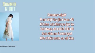 [Phiên âm tiếng Việt] Summer Night - Yoona (SNSD) (ft. 20 Years of Age)