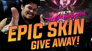 EPIC SKIN GIVEAWAY!