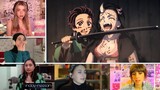 Nezuko vs Daki - Demon Slayer Season 2 Episode 14 - Girls Reaction Mashup