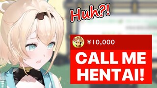 When Your Viewer Wants To Be Called "Hentai"... (Kazama Iroha / Hololive) [Eng Subs]