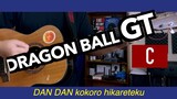 DRAGON BALL GT - Dan Dan Kokoro Hikareteku | Field Of View (With Chords)