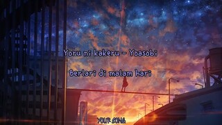 Yoasobi - Yoru Ni Kakeru (Berlari Di Malam Hari) Full Lirik Dan Terjemahan