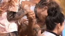 Bai Lulu participated in the mud pit spicy Thai explosion as she wished hahahahaha