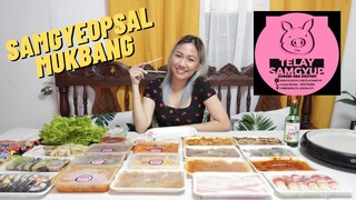KOREAN FOOD MUKBANG FT. TELAY SAMGYUP | Rosa Leonero
